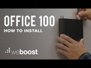 Wilson 472060 weBoost Office 100 OMNI Install Video