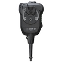 Motorola PMMN4152ABLK XVE500 Speaker-Mic, Black  (Rear)