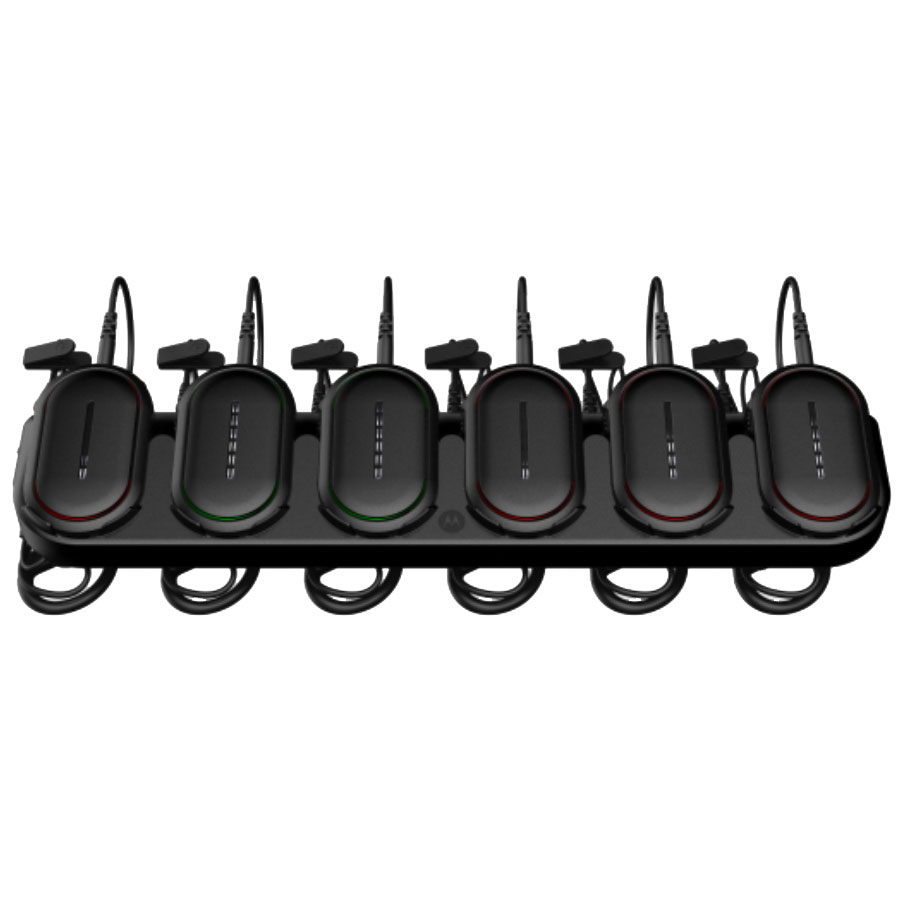 Motorola HK2198 TLK25 WAVE Wearable Wi-Fi Radio 6-Pack, Charger