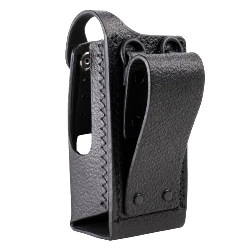 Motorola PMLN5863 Leather Case 3 inch Fixed Belt Loop - XPR 3500e