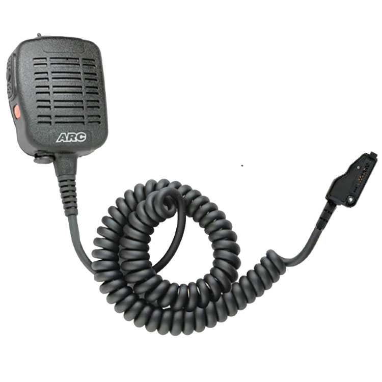 ARC S51012 IP68 Anti-Magnetic Speaker Mic, High-Low Vol, 3.5mm - Kenwood, EFJ Viking