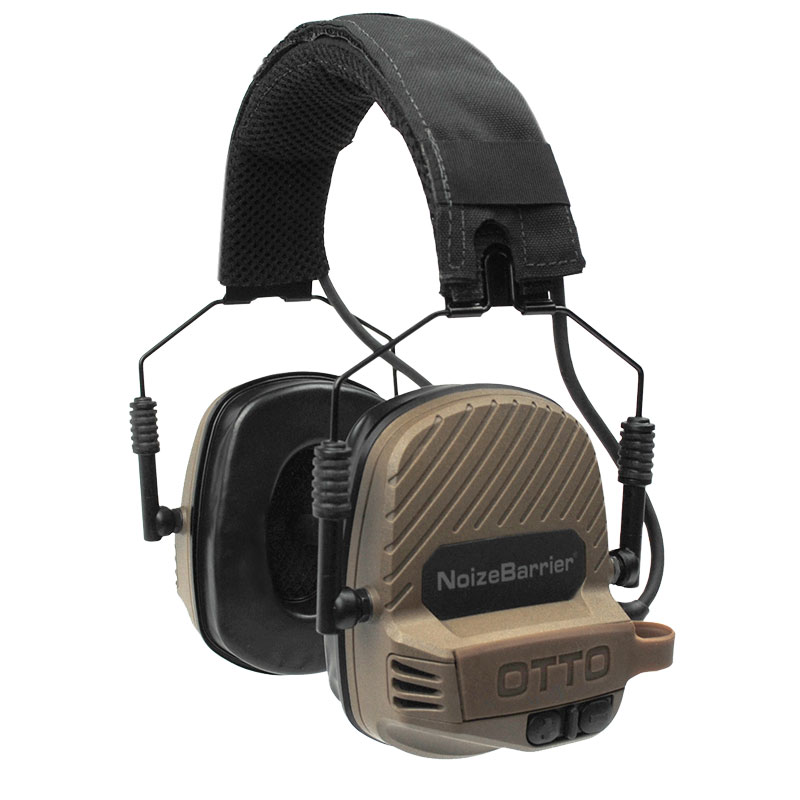 OTTO V4-11072 NoizeBarrier Range SA Headset - Flat Dark Earth