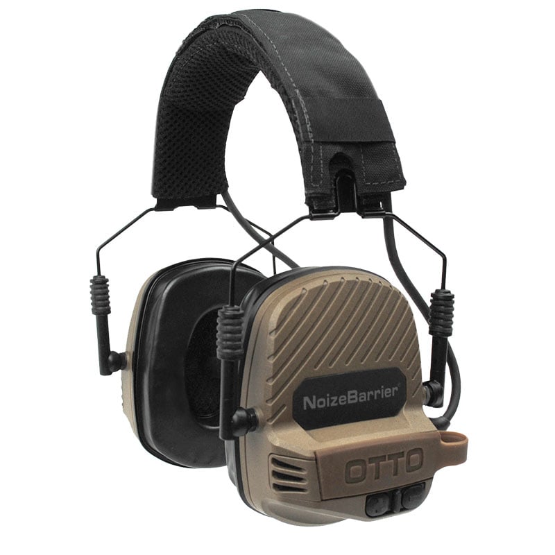 OTTO V4-11072 NoizeBarrier Range SA Headset - Flat Dark Earth