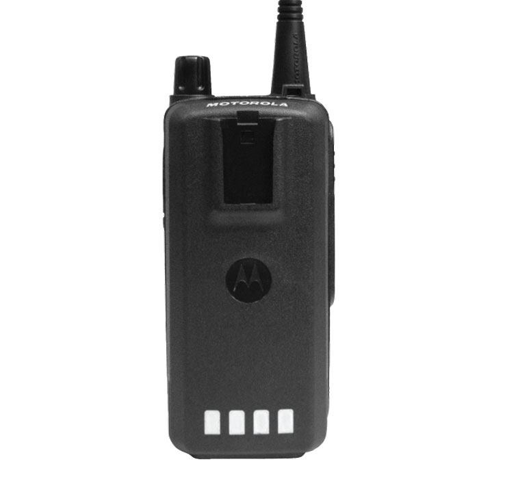 Motorola CP100d VHF, Full Keypad Rear