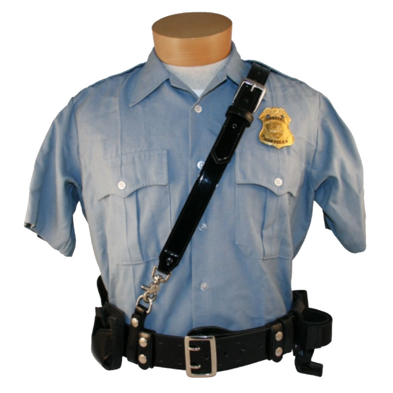 Boston Leather 6511 Sam Browne Shoulder Strap, D-Rings