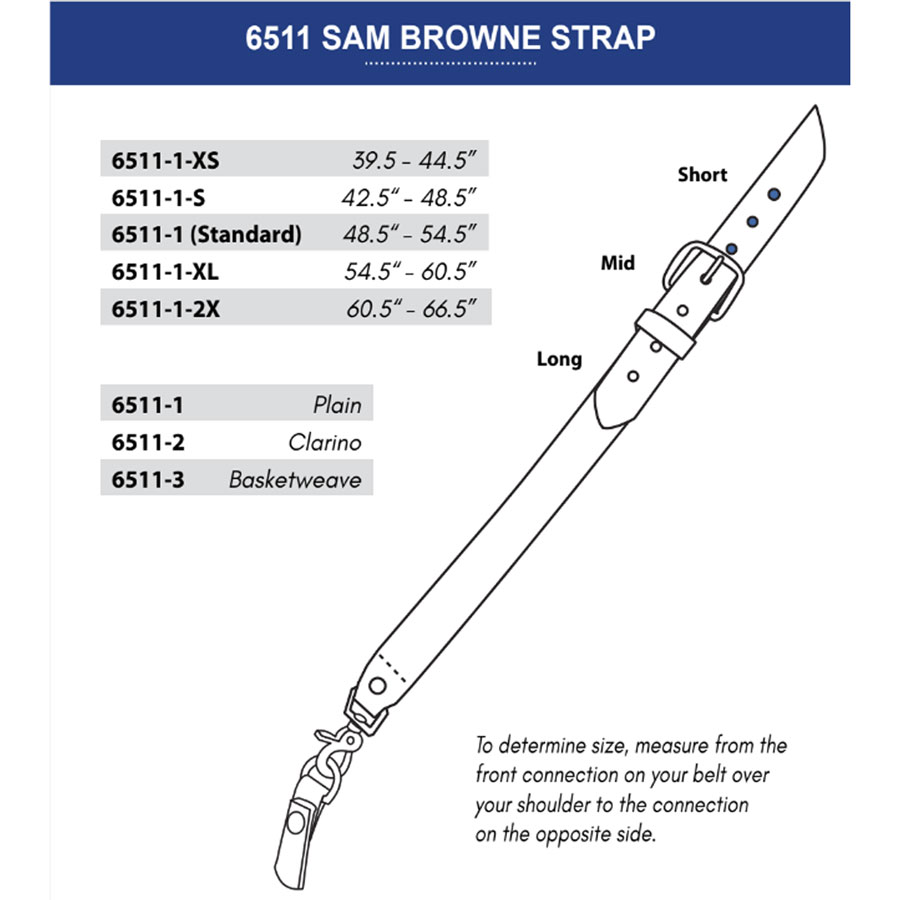 Boston Leather 6511 Fitting Guide