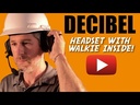 Klein Decibel 32dB NRR UHF 2-Way Radio Headset