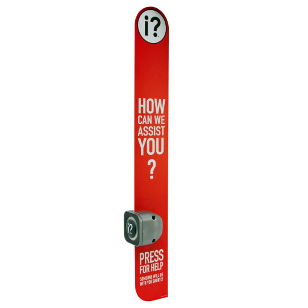 Motorola CB402 Blade Mount Digital Button - Curve, DH300