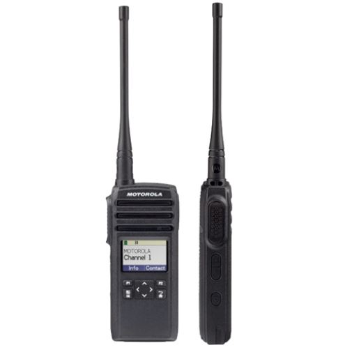 Motorola DTR700 Front and Slim Side View