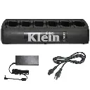[6-SHOT-SLIM-6S-1-1] Klein 6-SHOT 6 Slot Rapid Charger - Motorola BPR50dx.webp