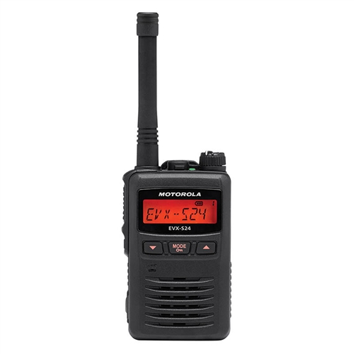 Motorola EVX-S24 AC146U502-MOT-NA Black, UHF 403-470 MHz