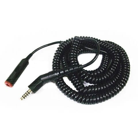 Firecom HE-150 15 ft Coiled Extension Cable