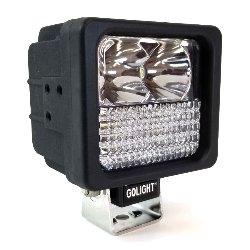 Golight 4023 GXL LED 12V Fixed Mount Hybrid Flood Spotlight