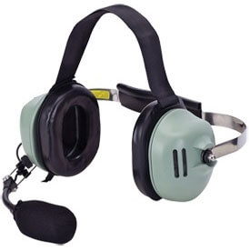 David Clark 40991G-02 H9941 Wireless Neckband, Single Ear (Slotted Dome) Headset