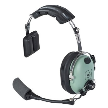 David Clark H9990 Wireless Over-the-Head, Single Ear Headset