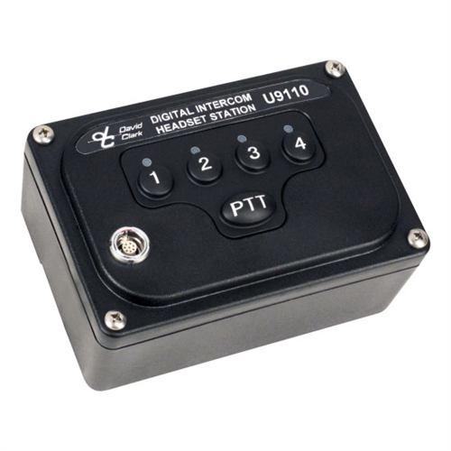 David Clark 44001G-01 U9110 Digital Intercom Headset Station