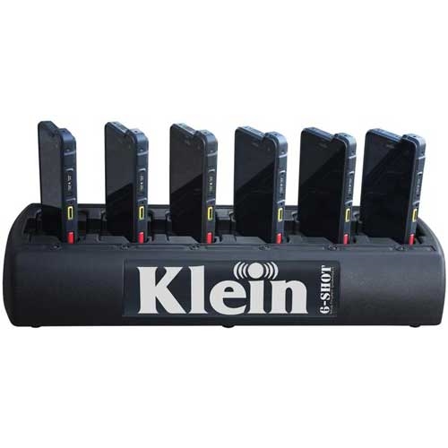 Klein 6-SHOT-G2-XP8 Multi-Bay AC Charger - Sonim XP8