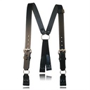 Boston Leather 9177XL Extra Large Firefighter's Suspenders with Loop