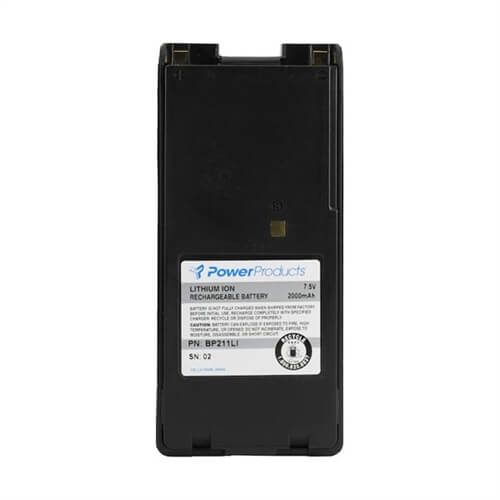 Power Products BP211LI 2200 mAh Li-ion Battery - Icom F3GT, F4GT