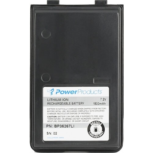 Power Products BP36267LI  FNB-V67LI  2200 mAh Li-ion Battery for Vertex