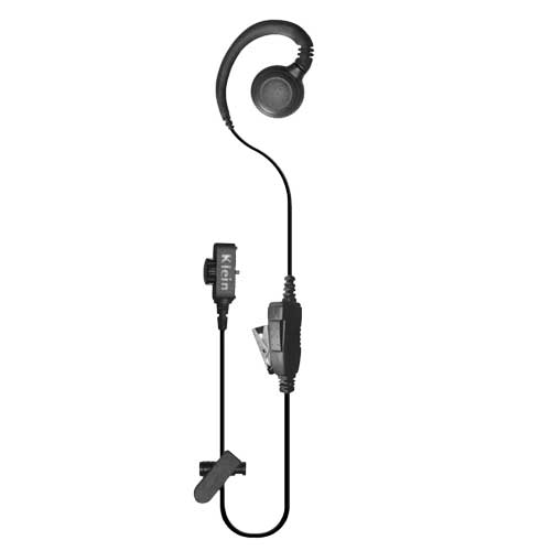 Klein Curl-SO3 Wired PTT Swivel Earloop - Sonim XP10, XP5plus, XP5s, XP8