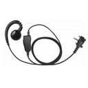 Magnum EHS-B1W-Y3 Braided Swivel Earpiece, Mic - Vertex VX-261