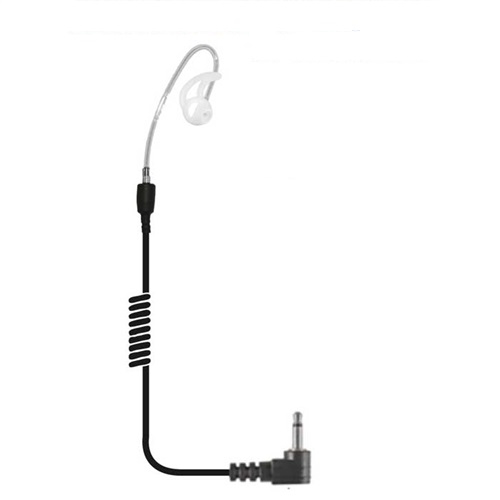 EPC Fox EP1089SC Listen-only Earpiece, Acoustic Tube, 6 inch, 3.5mm