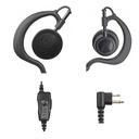 Magnum ESL-1W-M Swivel Ear Speaker, Mic - Motorola BPR, CP100d