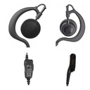 Magnum ESL-1W-M12 Swivel Ear Speaker, Mic - Motorola APX, XPR 7000
