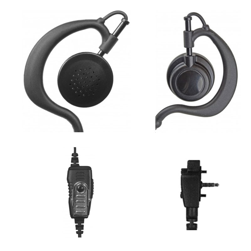 Magnum ESL-1W-Y3 Swivel Ear Speaker, Mic - Vertex EVX-261