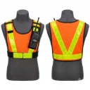 CMA HRV-400 High Visibility Safety Vest, Radio Pouch