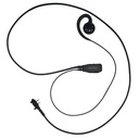 Impact I3-S1W-EH5 Swivel Earhook, Mic, PTT - Icom F4G