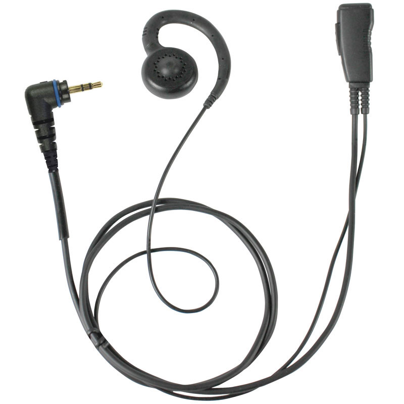 Pryme LMC-1GH-H9 Swivel Earpiece, Mic - Hytera BD302, PD3 Series