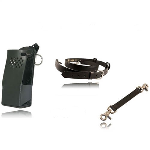 Boston Leather 5618RCNW-1 Case, Plain XL Strap Promo - Motorola APX 6000