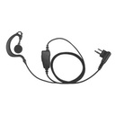 Magnum MEH-B1W-M Braided Ear Hook Earpiece, Mic - Motorola CP200d