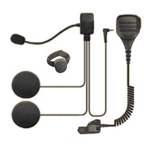 EPC MotoX-23W Motorcycle Headset Kit, PTT - Motorola XTS 5000, 2500