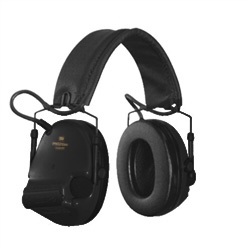 3M Peltor MT20H682FB-09 SV ComTac V Hearing Defender Headset - Black