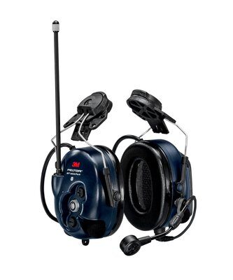 3M Peltor MT73H7P3E4D10NA WS LiteCom Pro III Digital 2-Way Radio Hardhat Headset