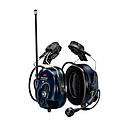 3M Peltor MT73H7P3E4D10NA WS LiteCom Pro III Digital 2-Way Radio Hardhat Headset