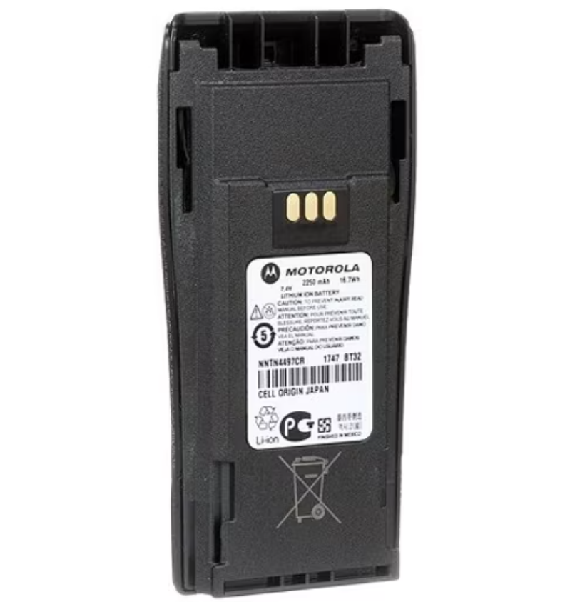 Motorola NNTN4497 2250 mAh Li-ion High-Capacity Battery - CP200d