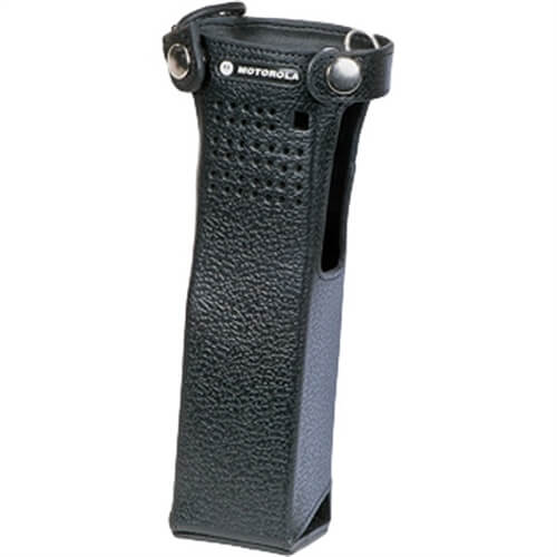 Motorola NNTN8114 Leather Case Fixed Belt Loop - APX 7000XE