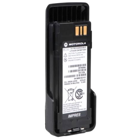 Motorola NNTN8750 IMPRES 2050 mAh Li-Ion CSA Battery - APX 4000HX