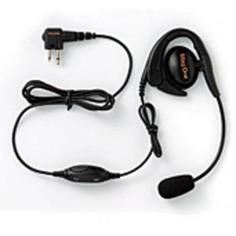 Motorola PMLN4444 Earset Boom Mic with Push-to-Talk - 2 pin