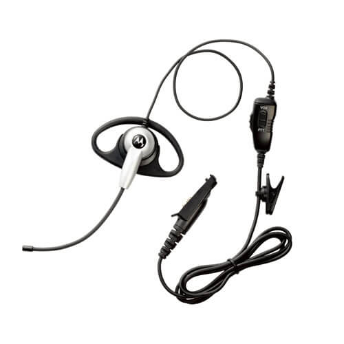 Motorola PMLN4657 D-Shell Earset & Boom Mic - EX500, EX600