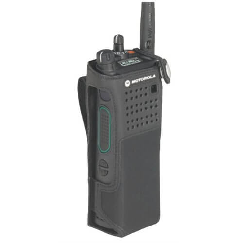 Motorola PMLN5326 Leather Case Fixed Belt Loop - APX 7000