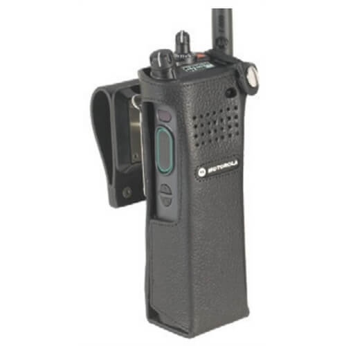 Motorola PMLN5659 Leather Case Swivel Belt Loop - APX 6000