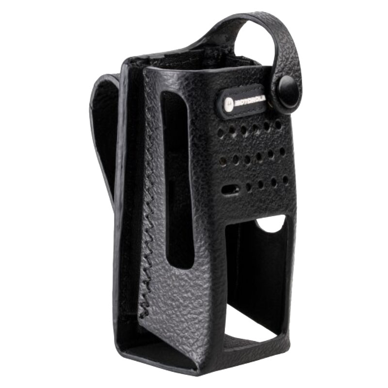 Motorola PMLN5863 Leather Case 3 inch Fixed Belt Loop - XPR 3500e