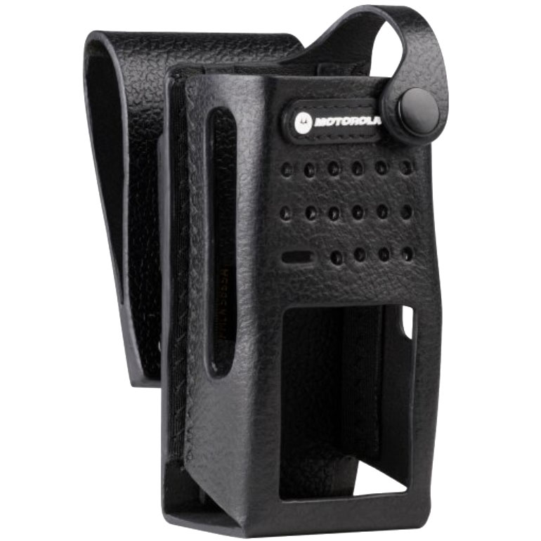 Motorola PMLN5865 Leather Case 3 inch Swivel Belt Loop - XPR 3500e
