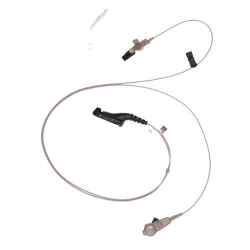 Motorola PMLN6130 Beige 2-wire Surveillance Kit - APX 8000, XPR 7000