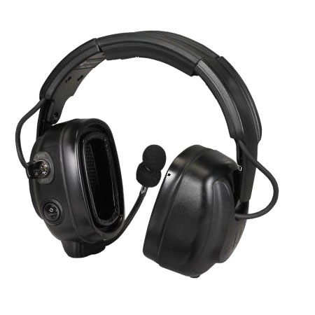 Motorola PMLN7465 Dual Muff UL Headset, PTT - XPR 3300e/3500e